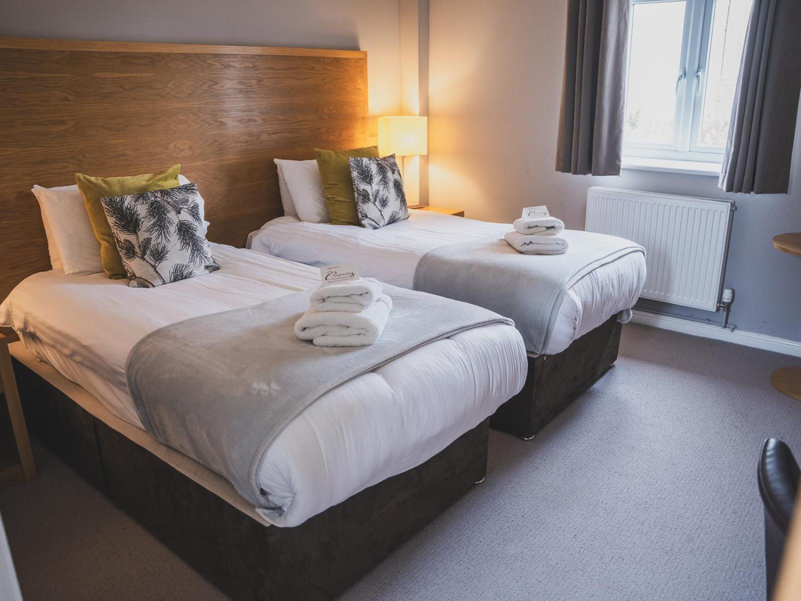 Hotel Crossways Wells Exterior foto A room at the hotel